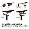 GORIX Bike Saddle Suspension Spring Steel Shock Absorber MTB Road