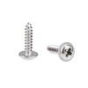 sourcing map Self-Tapping Screws Phillips Head 304 Stainless Steel Connection