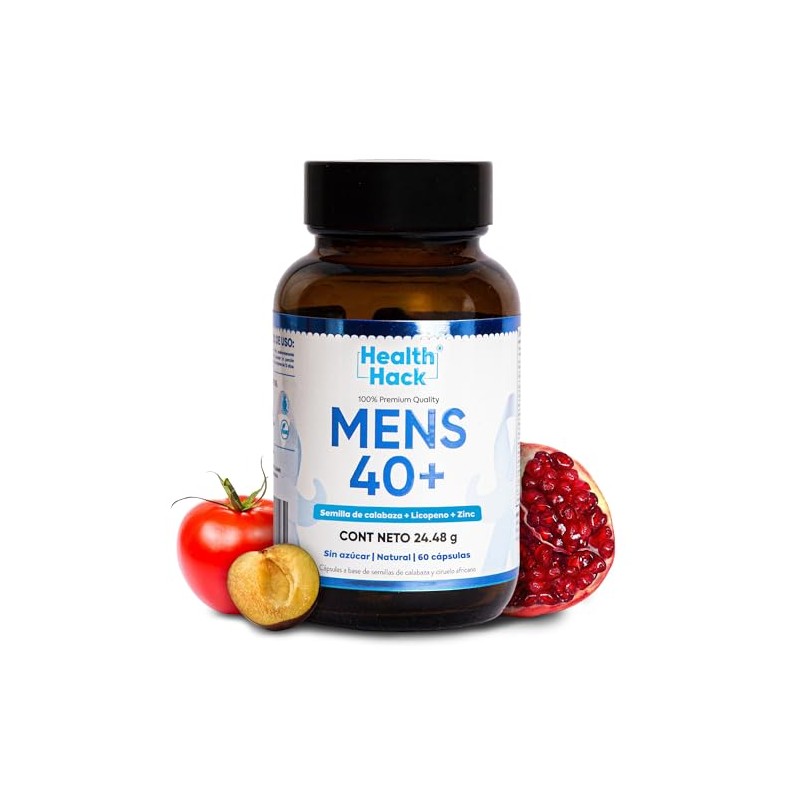 Health Hack Prostate Power Suplemento Avanzado Salud Próstata Fórmula Natural