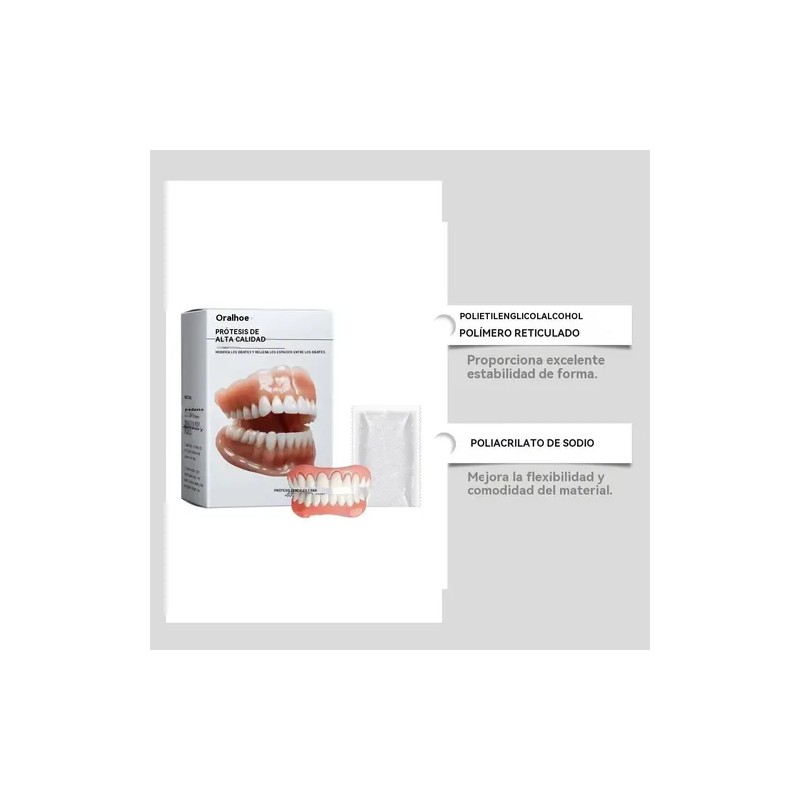 Dentadura Postiza Estética Premium Sorriso