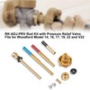 yourour RK-ADJ-PRV Rod Kit Metal Handle, Adjustable Rod with Pressure