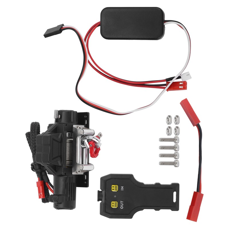 Automatic Winch with Handheld Remote Controler Single Motor Universal Winch