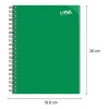 Norma 2 Cuaderno Prof. Doble Espiral A Elegir C.7mm /