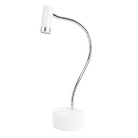 LED Lampe Gelnägel, Kabellos USB Gel Nagellampe Drehbar Gooseneck mit Berührungssteuerung für Nagellack, 30s zum Aushärten von Nagelkleber, 2h Akkulaufzeit