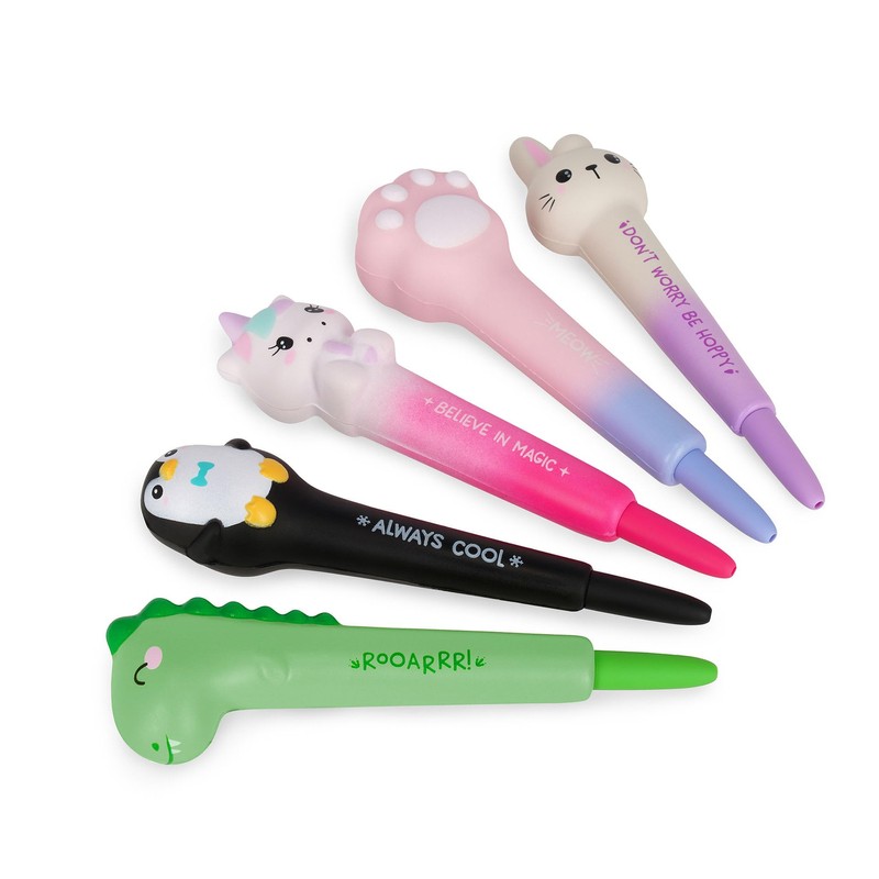 LEGAMI, Anti Stress Gel Pen - Squeezies Stationery Relaxing Concentration