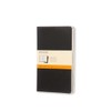 MOLESKINE RULED CAHIER L - BLACK COVER (3 SET)