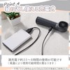 ELECOM FAN-U233GY Handy Fan USB Fan, Spot Fan, Carabiner Included,