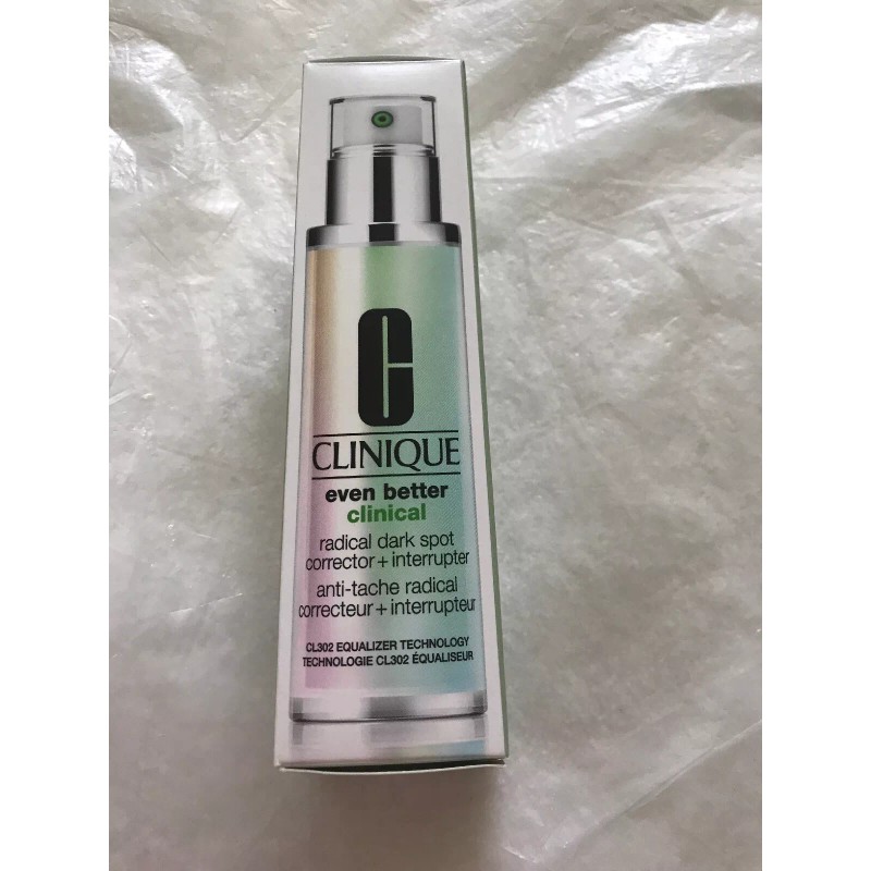 Clinique Even Better Clinical Radical Dark Spot Corrector+interrupter 50ml New