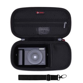 XANAD 4K Digital Camera Case for Anteam/Duluvulu/SIXTARY/Bifevsr/HOTPEAK/Femivo Digital Camera, Lens and Other Accessories, Camera Case with Shoulder Strap Black