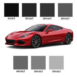ASWF CarbonS PRECUT FOR ANY CAR Carbon Ceramic Technology Window Tint Film