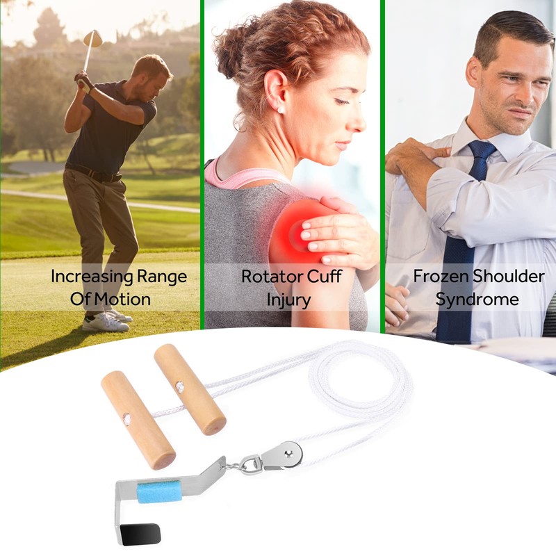 YPCBYNBS Shoulder Pulley,Over The Door Rehab Exerciser for Physical Therapy