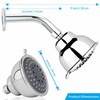 Voolan High Pressure Shower Head with Shower Arm - 5