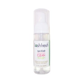 Lashfresh Foaming Clean Wash for Eyelash Extensions and Natural Lashes 50ml, Organic & 100% Natural. Sensitive formula.