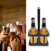 CHEOTIME Pack of 2 Bottle Carrier, Drink Carrier, Portable Reusable