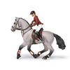 Papo Competition Horse With Riding Girl , Red