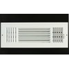 HVAC Premium 12"w X 4"h 3-Way Flat Stamped Steel -
