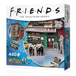 Wrebbit3D Friends TV Series 3D Jigsaw Puzzle 440 Pieces Unique Collectible