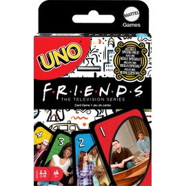 UNO Friends Card Game for Family, Adult & Party Nights, Collectible Inspired by TV Series