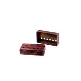 Alnicov 2pcs Humbucker Pickup Covers 50/52mm Neck Bridge Pickup Covers for Electric Guitar Parts Colorful Red
