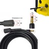SNOKAY Pressure Washer Couplers - M22 14mm Quick Connect Plug-in