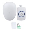 Wireless Doorbell Colorful Flashing Light 57 Ringtone Adjustable Volume for