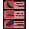 JES Motorsport Front Bumper Lip Splitter Chin Spoiler Gloss Black