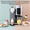 Italian Pasta-Shaped Nozzle for Ninja Creami Swirl Black