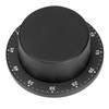 Black Kitchen Mechanical Timer Stainless Steel Reminder for Learning Baking