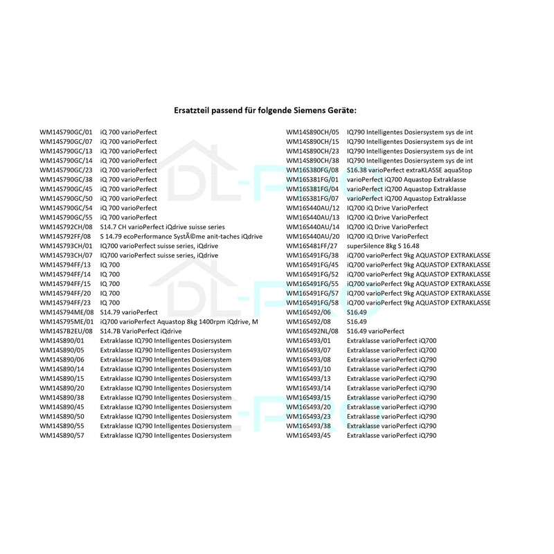 DL-pro Door Handle Window Handle for Siemens 00751791 751791 Handle