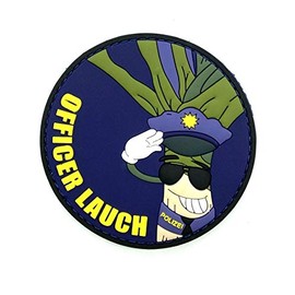 Polizeimemesshop - Officer Leek Rubber Patch