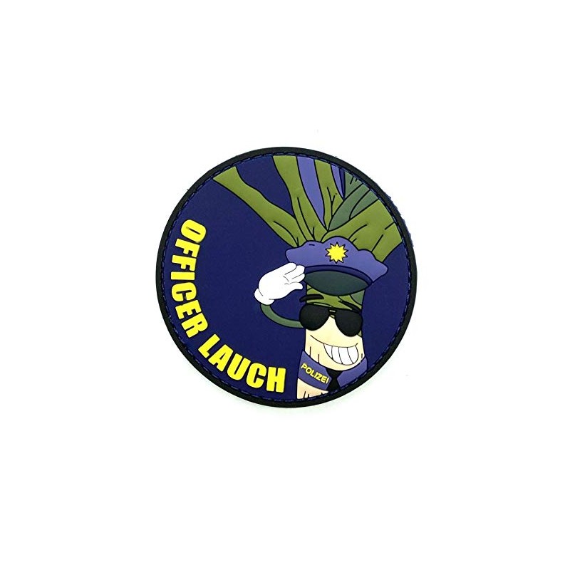 Polizeimemesshop - Officer Leek Rubber Patch