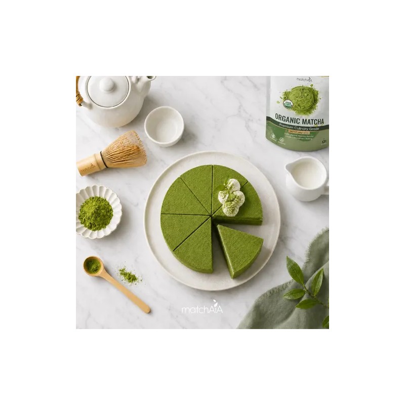 Matchaia Té Verde Matcha Orgánico En Polvo 60 G Certificado
