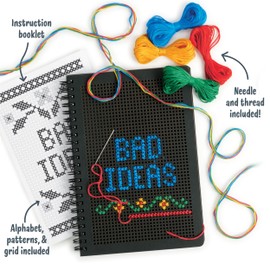 Genuine Fred Stitch PLZ, DIY Cross Stitch Journal Kit