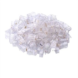 IMB® 100 x RJ45 Ends Crimps Cat5E Connectors Plugs LAN Cat 5