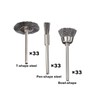Mixiflor 99 Pcs Wire Brushes Set,Steel Wire Wheels Pen Brushes