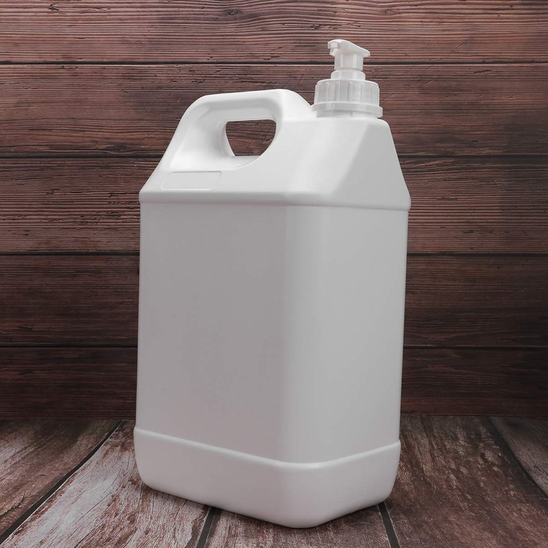Empty Pump Bottle Dispenser - 5L Refillable Liquid Pump Bottles