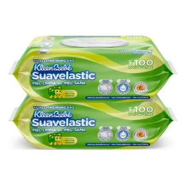 Toallitas Húmedas Kleenbebé Suavelastic 200 Piezas