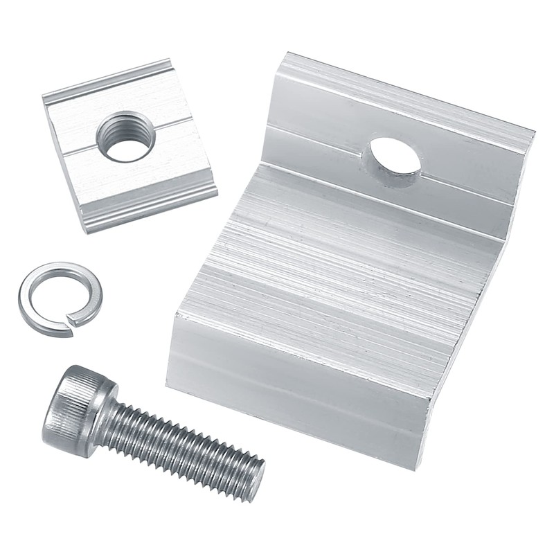 Solar Panel Bracket End Clamps, Photovoltaic Solar Panels Edge Clamp