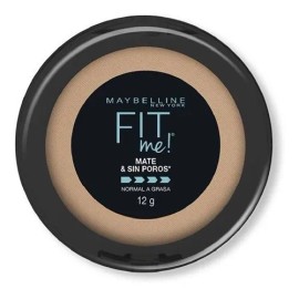 Polvo Compacto Fit Me Mate & Sin Poros 12g Maybelline