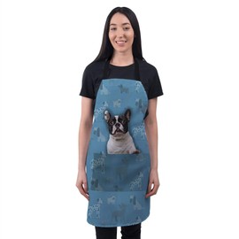 Bang Tidy Clothing French Bulldog Gifts for Dog Lovers Owners - Cooking Baking Aprons - Kitchen Apron Gift for Women Men Bakers and Cooks