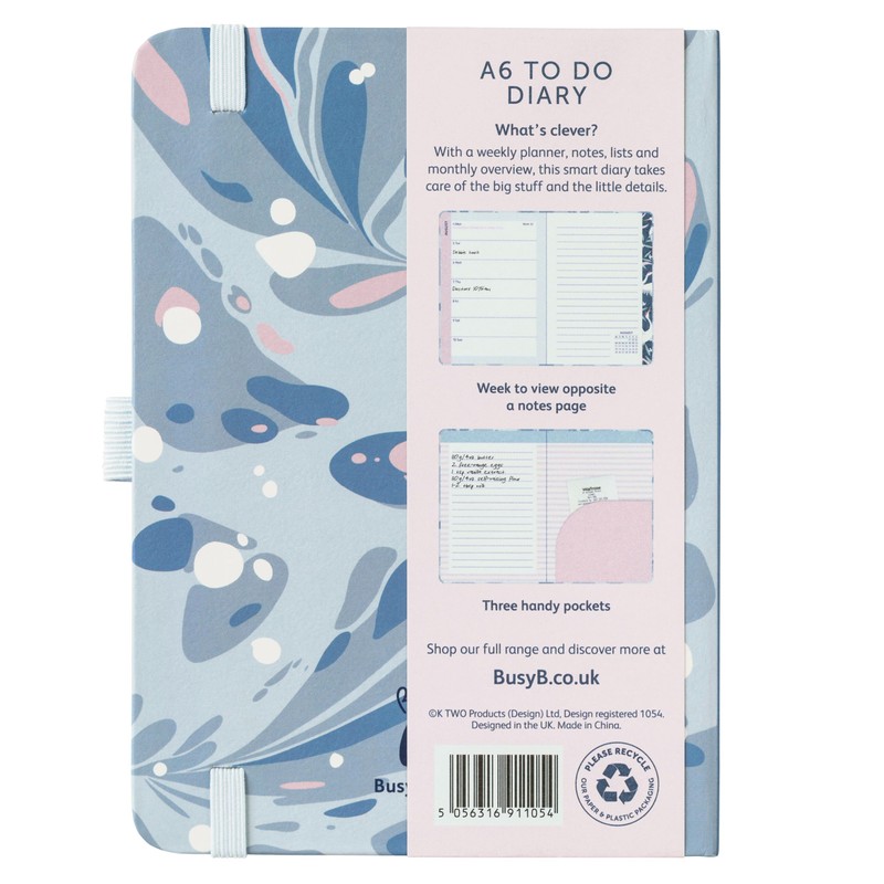 Busy B - A6 Weekly Planner 2025 Diary with To-Do