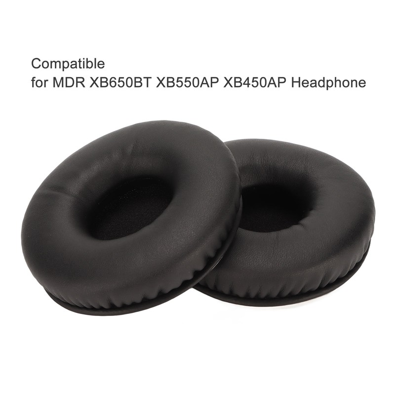 2Pcs Headphone Ear Cushion Pads Cover Replacement for MDR XB650BT