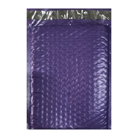 250#0 Purple Poly Bubble Mailers Envelopes Bags 6x10
