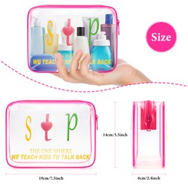 SLP Gift Speech Language Pathologist Gifts Makeup Bag Speech Therapy Gifts for Women Appreciation Thank You Gifts for Speech Therapist Cosmetic Bag Speech Therapist Christmas Thanksgiving Gift