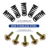 304 Stainless Steel Engine Bolt Kit 54pcs (7Pack) Compatible for
