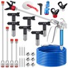 Gyfent 22Pcs Airless Paint Sprayer Gun Kit, 3600PSI Airless Spray