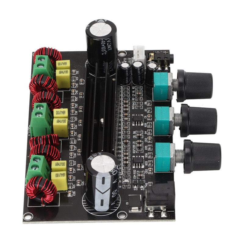 Digital Power Amplifier Board 80W+80W+100W 2.1 Channel Power Amplifier Board