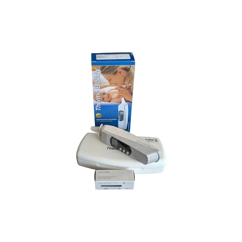 Termómetro Digital De Oído Hubdic Tb-100 Thermo Buddy + Fund