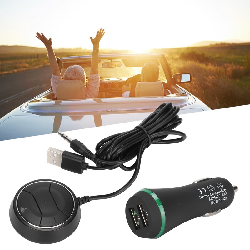 BC01 Car Bluetooth 4.0 FM Transmitter Handsfree Calls USB Rechargeable