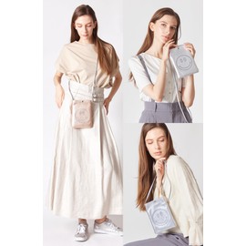 Salon de Alphard Smartphone Shoulder Bag Shoulder Bag Crossbody Bag Brand, Popular Gift, Leather, gold, Casual